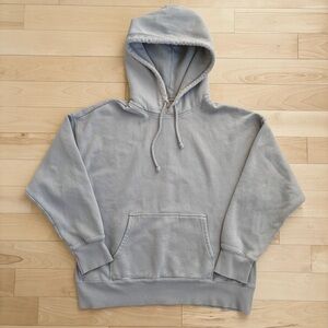 TNA Cozy Fleece Boyfriend Hoodie Gray